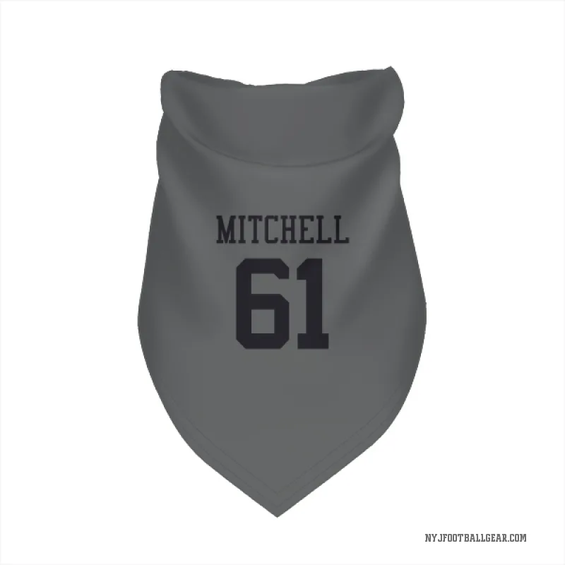 Max Mitchell Charcoal New York Jets Cat & Dog Pet Bandana