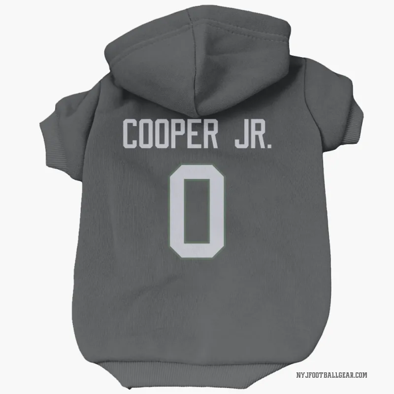 Omar Cooper Jr.  Black New York Jets  Cat & Dog Pet Hoodie
