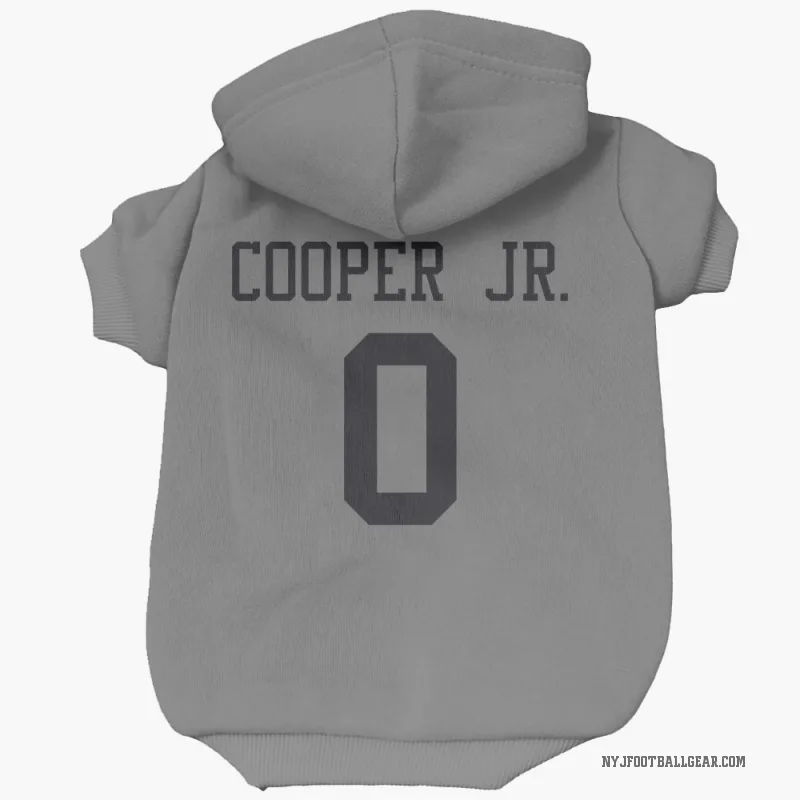Omar Cooper Jr.  New York Jets   Silver Cat & Dog Pet Hoodie