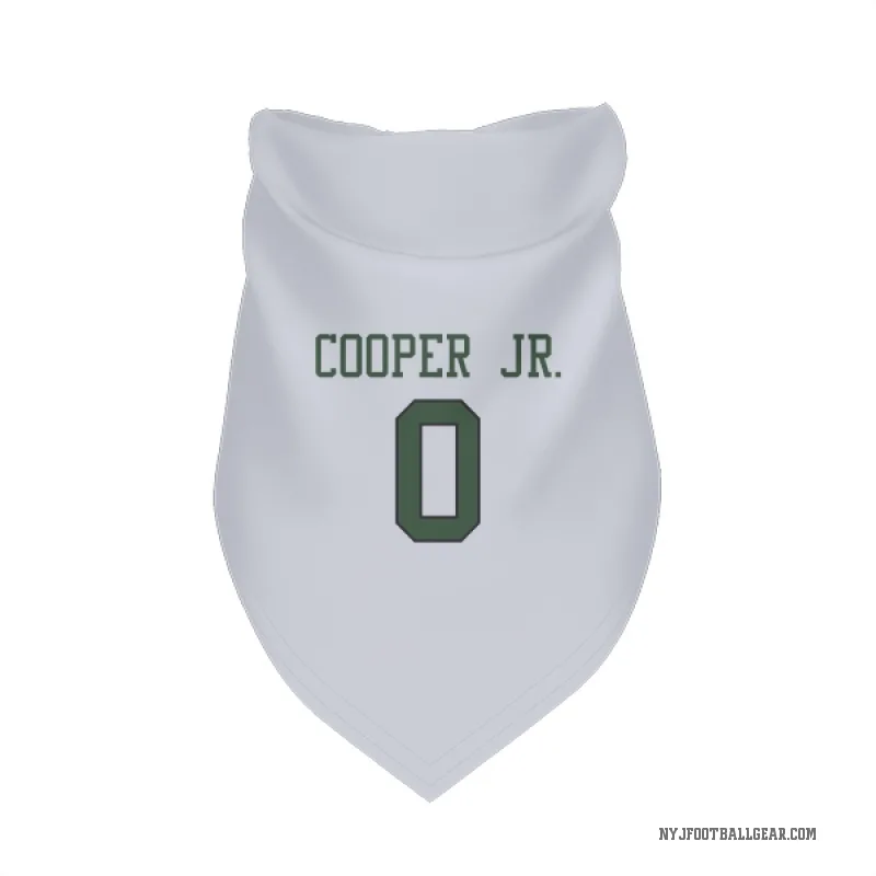 Omar Cooper Jr.  White New York Jets  Cat & Dog Pet Bandana