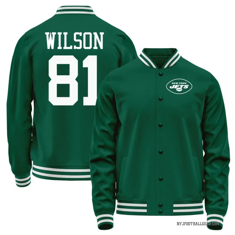 Ontaria Wilson Youth Green New York Jets Full-Snap Jacket
