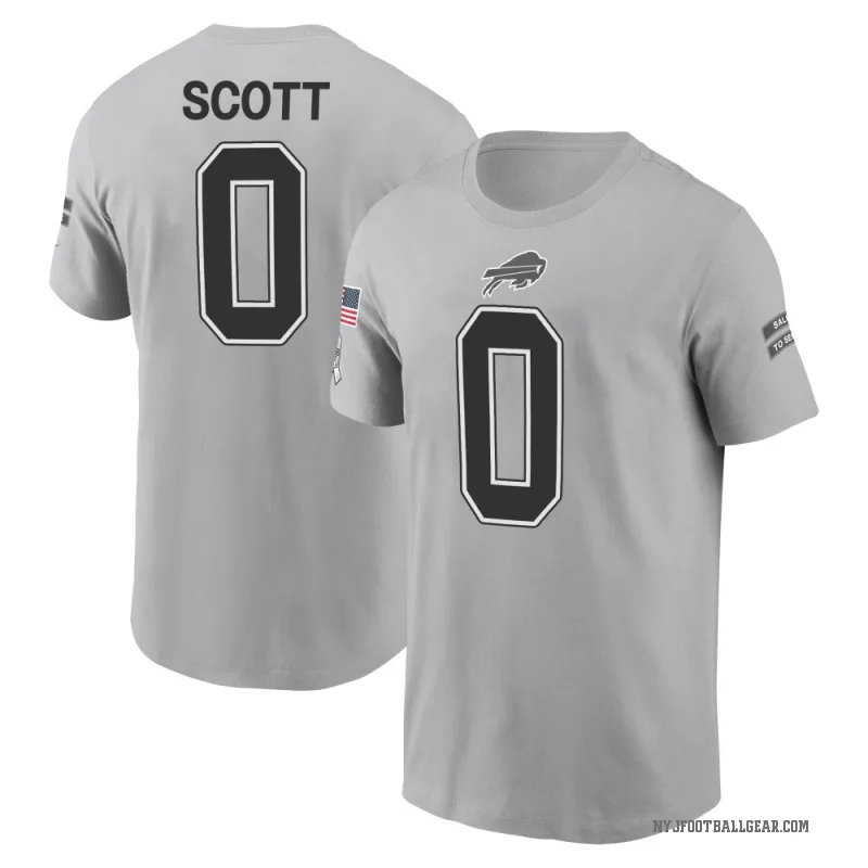 Sam Scott Men's Gray New York Jets 2024 Salute to Service T-Shirt