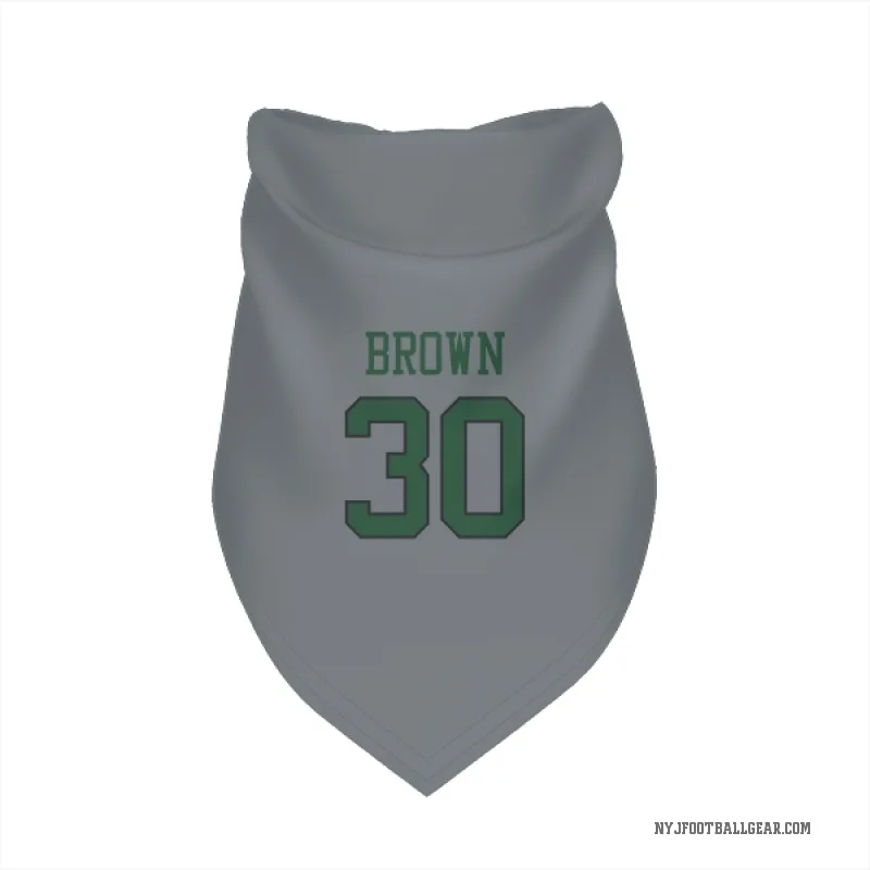 Tre Brown  Gray New York Jets  Cat & Dog Pet Bandana