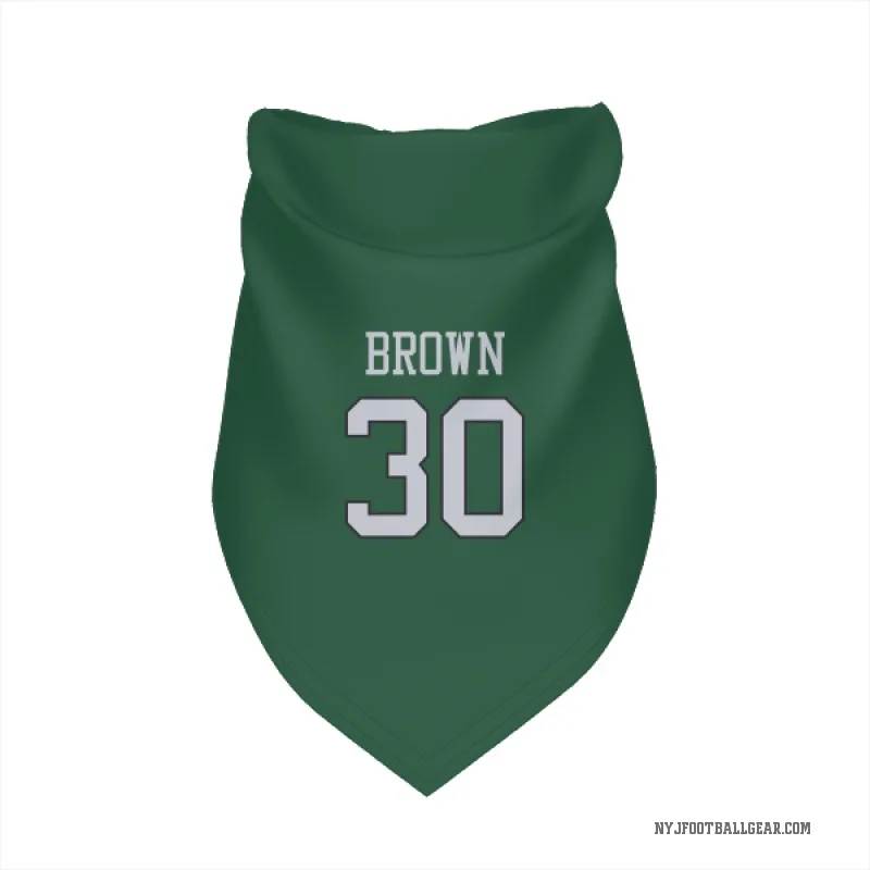 Tre Brown  Green New York Jets  Cat & Dog Pet Bandana