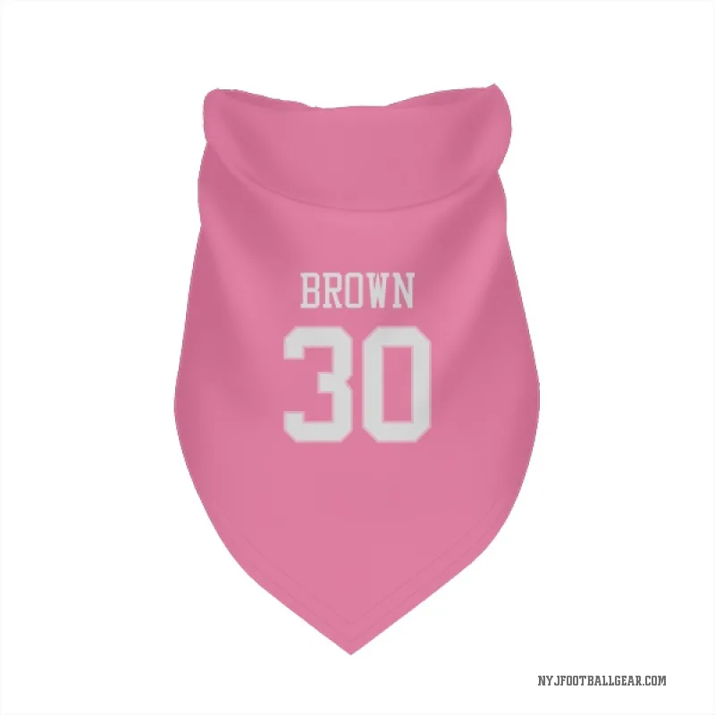 Tre Brown  Pink New York Jets  Cat & Dog Pet Bandana