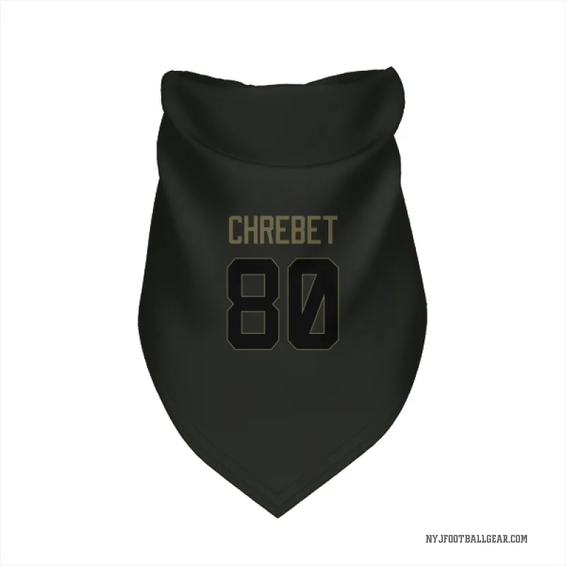 Wayne Chrebet  Black New York Jets  Service Cat & Dog Pet Bandana