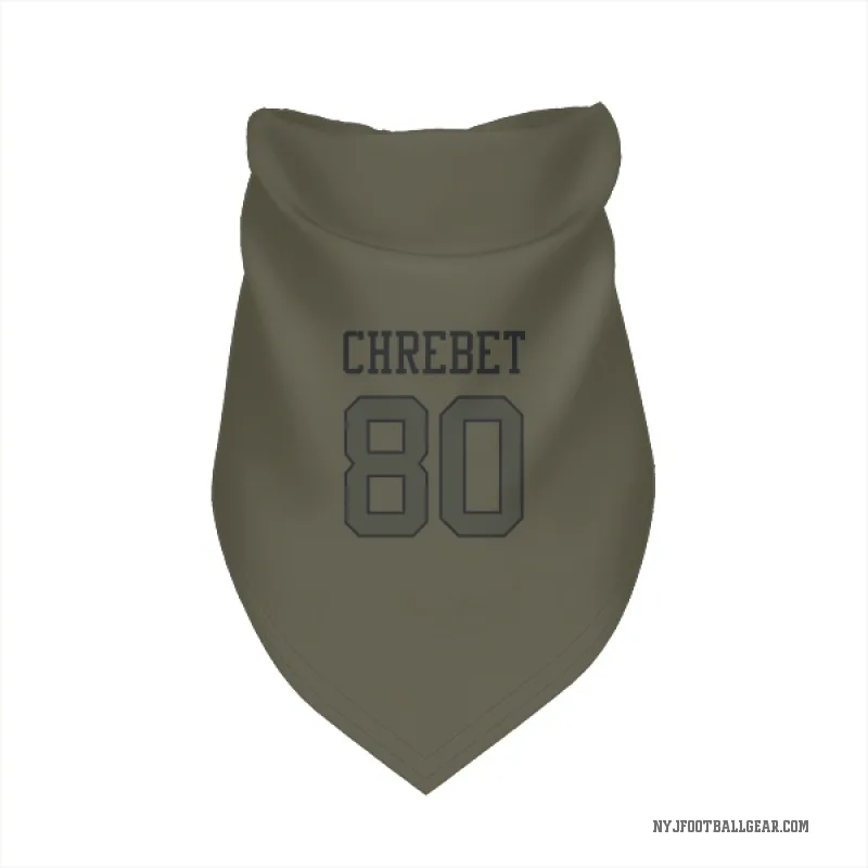 Wayne Chrebet  Olive New York Jets  Cat & Dog Pet Bandana