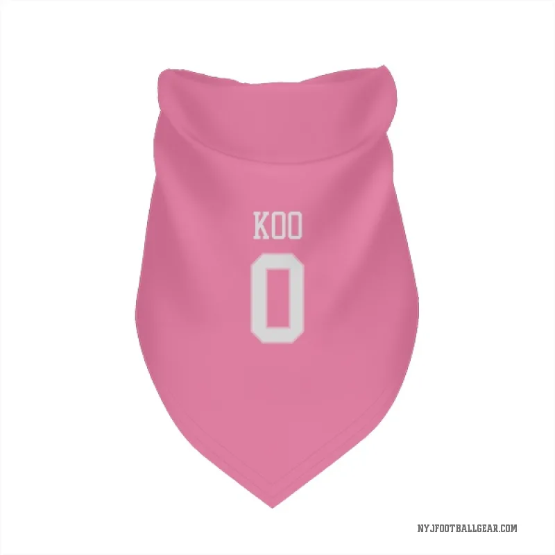 Younghoe Koo  Pink New York Jets  Cat & Dog Pet Bandana